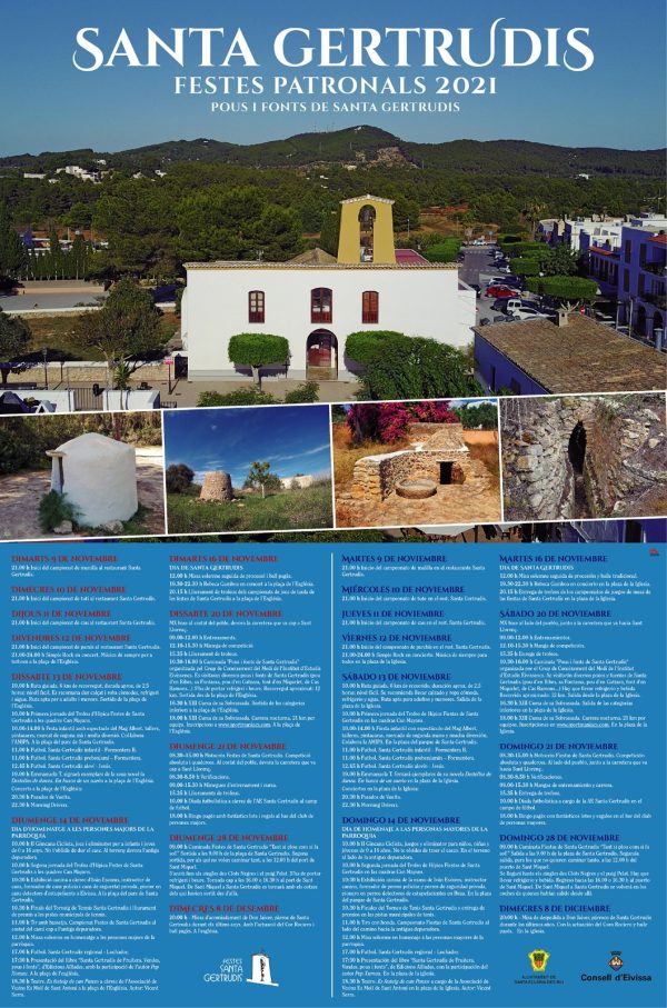 Fiestas de Santa Gertrudis 2021 (Ver programa)